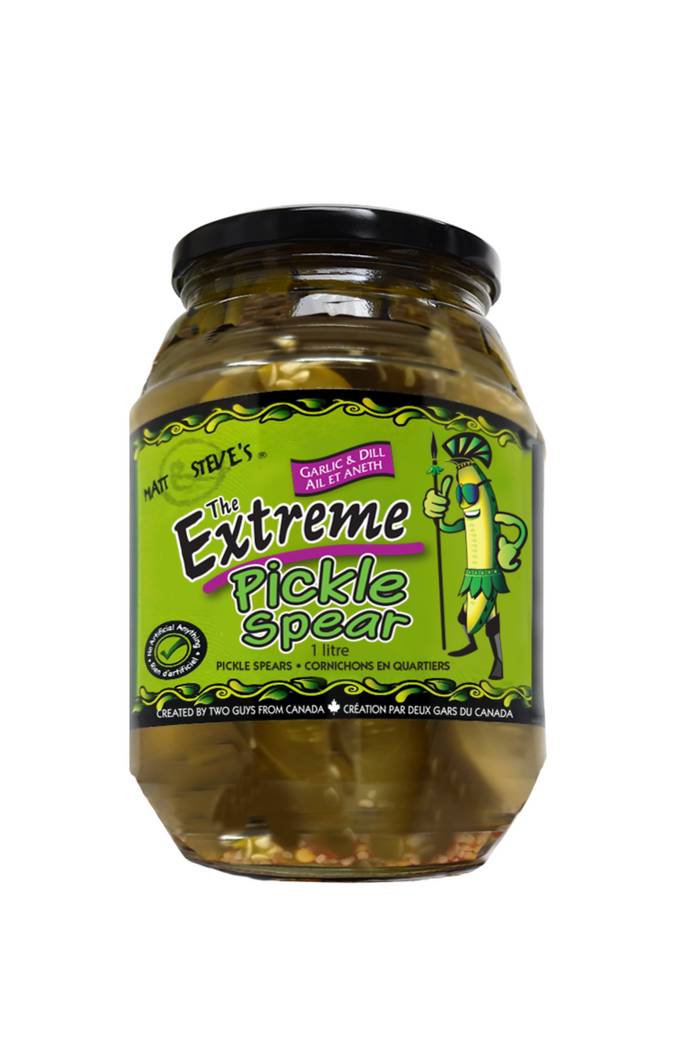 The Extreme Pickle Spear - Garlic & Dill Pickle [1L] (3 pack)
