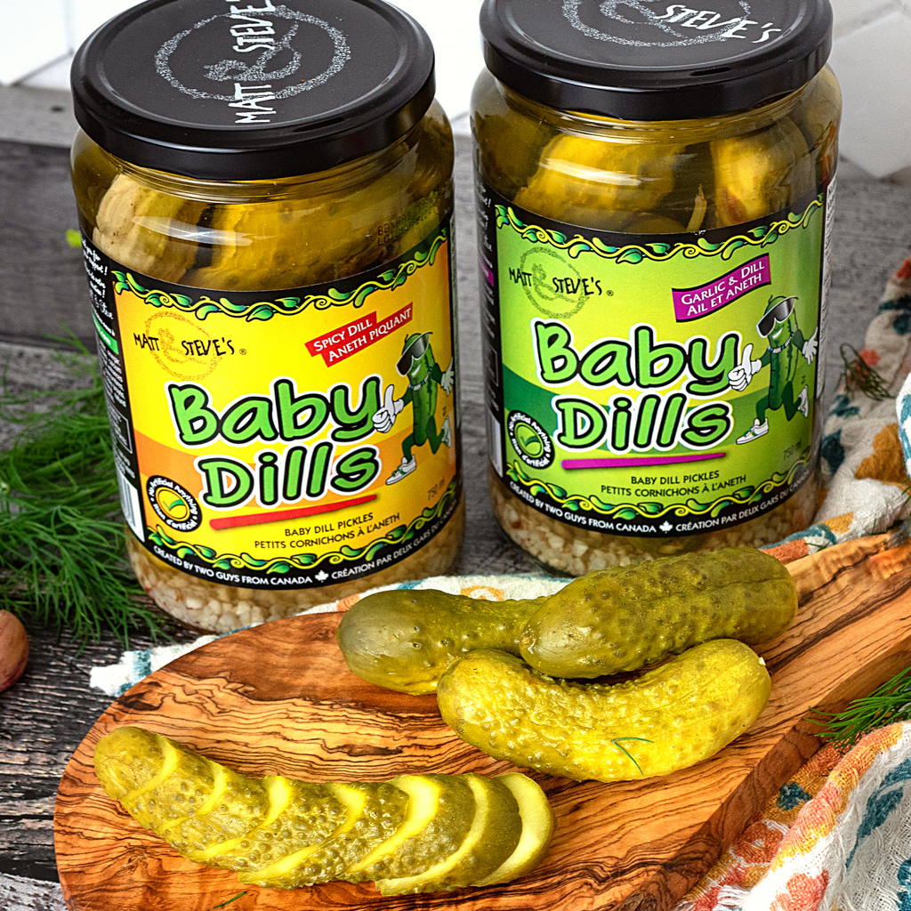 Matt & Steve's Baby Dills - Garlic & Dill 3x 750 ml