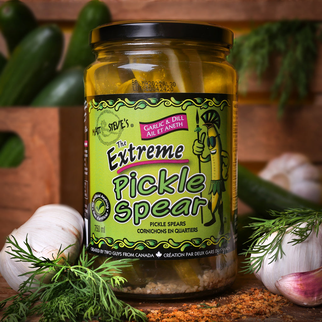 The Extreme Pickle Spear - Garlic & Dill Pickle [750 ML] (3 pack)