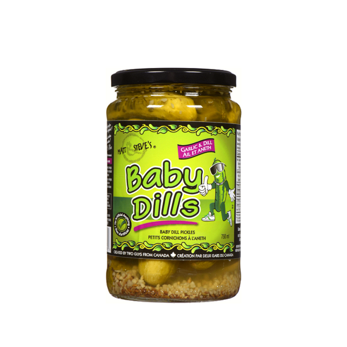 Matt & Steve's Baby Dills - Garlic & Dill 3x 750 ml